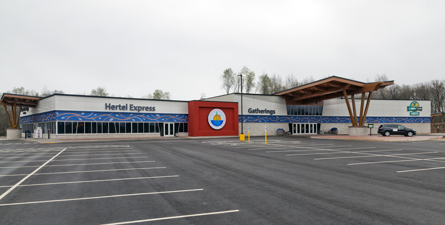 St. Croix Casino Hertel, Webster, WI, Flooring, Drywall